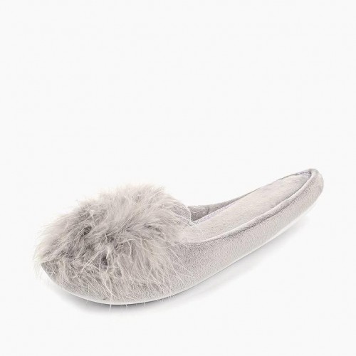 Тапочки №10 (серые) S Женские Sofi De MarkO