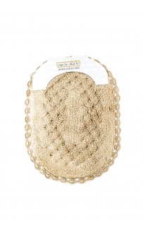 AVRORA (капучино) Коврик для ванной кружевной 50х70см