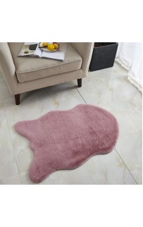 Коврик Плюшевый (пудра) 60х90