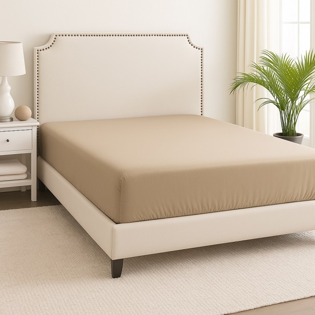 Трисс (беж) Простыня 90х200х20