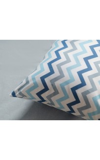 Зигзаг (голубой) КПБ детский Siberia