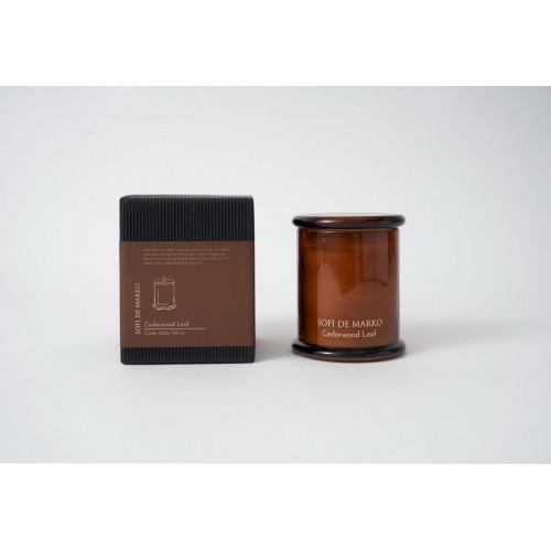 Cedarwood Leaf Свеча Ароматическая (250гр) Sofi De MarkO