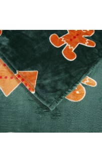 Christmas Сake (зеленый) Плед 150х200