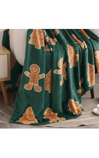 Christmas Сake (зеленый) Плед 150х200