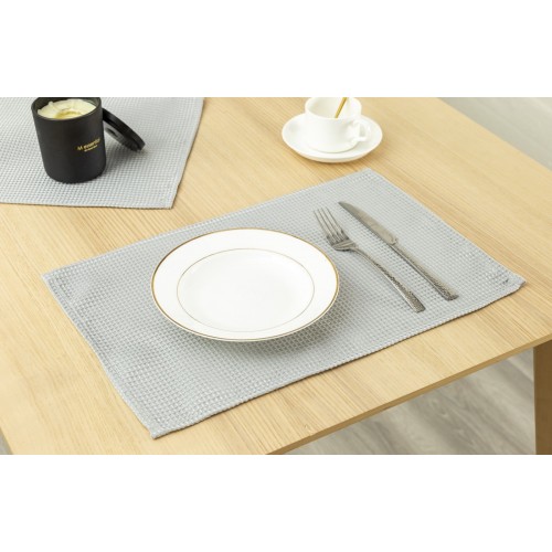 Индира (серебро) Набор салфетки еток 30х45 Sofi De MarkO