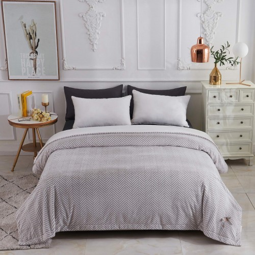 Флоренс (серая) Покрывало 220х240 Sofi De MarkO