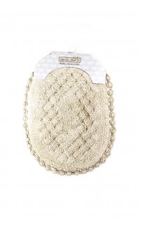 AVRORA (беж) Коврик для ванной кружевной 50х70см