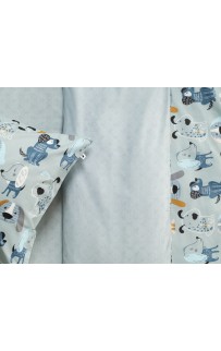 Собачки (серый) КПБ детский Siberia