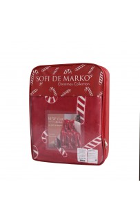 Christmas Сandy (красный) Плед 150х200