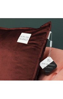 Ноэми (бордо) Подушка 55х55