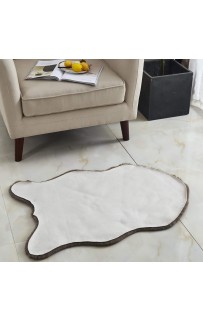 Коврик Плюшевый (шоколад) 80х120