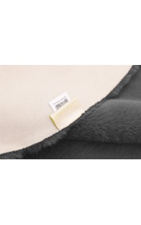 Коврик Плюшевый (антрацит) 80х120