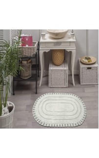 YANA (крем) Коврик для ванной кружевной 50х70