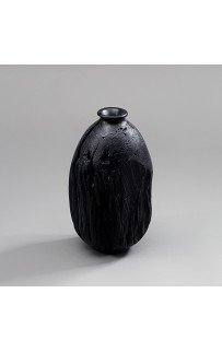 Ваза №4 (черная) Декор 17х15х30см