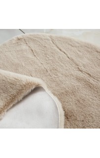 Коврик Плюшевый (беж) 80х120