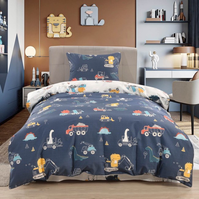 Диноленд (синий) КПБ Детский