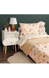 Собачки (розовый) КПБ детский Siberia