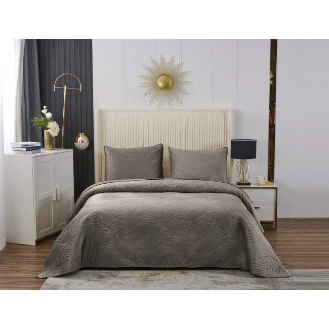 Жизель (капучино) Покрывало 160х220 Жизель (капучино) Покрывало 160х220