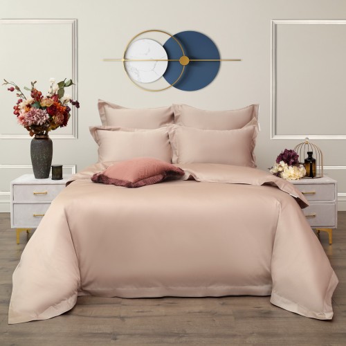 Моно (беж) комплект постельного белья Евро Sofi De MarkO