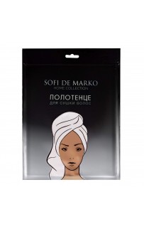 Beatrice (белое) полотенце для сушки волос 26х58см Sofi De MarkO