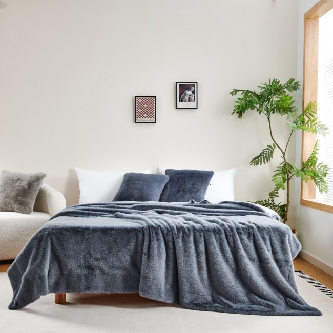 Филиция (серо-голубой) Покрывало 220х240