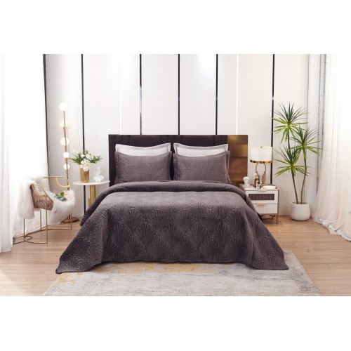 Ариэль (мокко) Покрывало 240x260 Sofi De MarkO