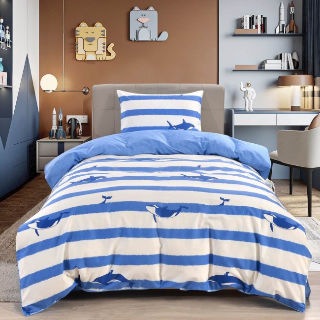 Касатки (синий) КПБ Детский