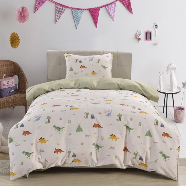 Динозаврики (зеленый) КПБ Детский