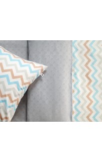 Зигзаг (беж) КПБ детский Siberia