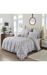 Банифаций (серый) КПБ сатин Евро