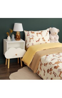 Собачки (желтый) КПБ детский Siberia Собачки (желтый) КПБ детский Siberia