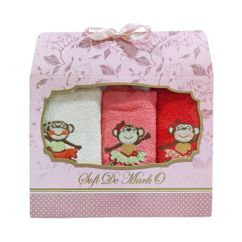 MIRAN 30X50 см 1х3 салфетки махр. V1 Sofi De MarkO