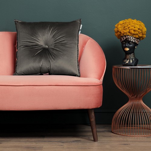 Вивиан (антрацит) Подушка 55х55 Sofi De MarkO