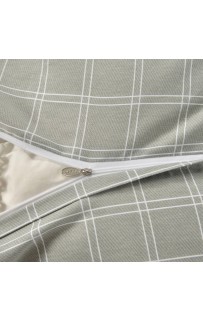 Акела (серый) КПБ сатин Евро