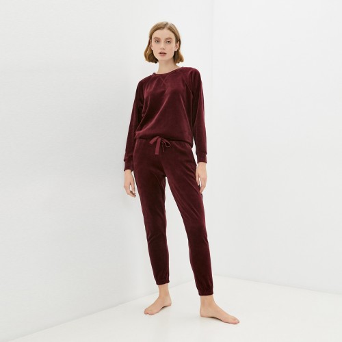 Лорен (бордо) ХL Костюм велюровый Sofi De MarkO