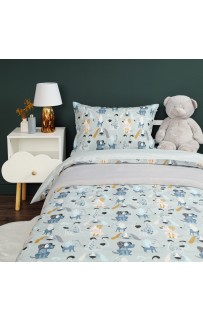 Собачки (серый) КПБ детский Siberia