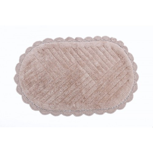 EMMA (капучино) Коврик для ванной кружевной 60х100 Sofi De MarkO