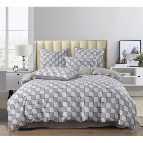 Банифаций (серый) КПБ сатин 7Е