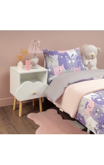 Котята (сиреневый) КПБ детский Siberia