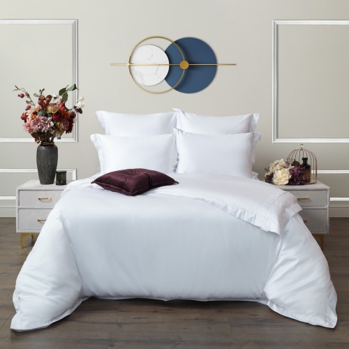 Моно (белый) комплект постельного белья Евро Sofi De MarkO
