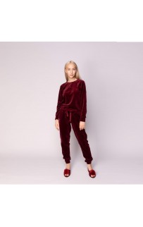 Лорен (бордо) XS Костюм велюровый Sofi De MarkO