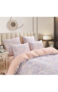 Лорайн (лиловый) комплект постельного белья сатин Евро Sofi De MarkO