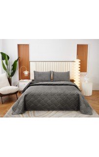 Армандо (тем. серый) Покрывало 240х260 Sofi De MarkO