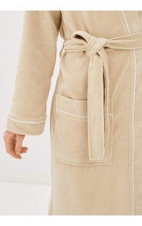 Венера XL (беж) Халат велюровый Sofi De MarkO