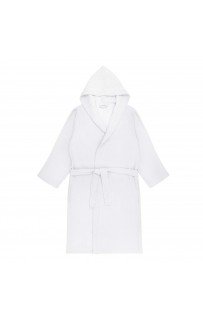 Naomi (белый) M (р.54-56) Халат вафельный с капюшоном Sofi De MarkO Naomi (белый) M (р.54-56) Халат вафельный с капюшоном Sofi De MarkO