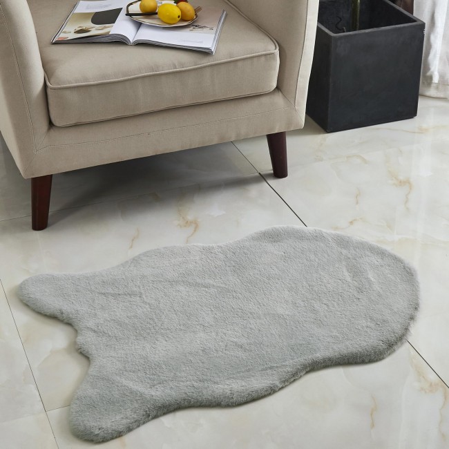 Коврик Плюшевый (серый) 60х90 Sofi De MarkO