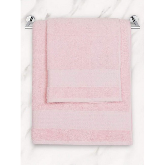 Ashby (розовый) 50х70 Полотенце Махровое