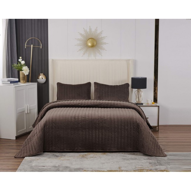 Фердинанд (кофе) Покрывало 240х260 Sofi De MarkO