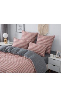 Эйдан (пепел роза) комплект постельного белья сатин 7Е Sofi De MarkO