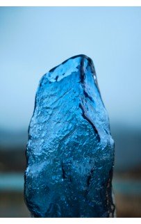 Ирен (синяя) Ваза стеклянная 16х11х38см Sofi De MarkO